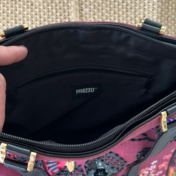 Vintage PREZZO Geisha Girl Beaded Embellished Collectible Handbag Shoulder - Picture 9 of 9